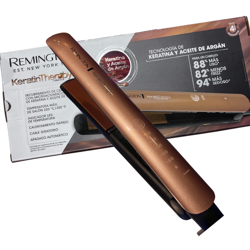 PLANCHA KERATINA Y ACEITE DE ARGÁN - Vista 1