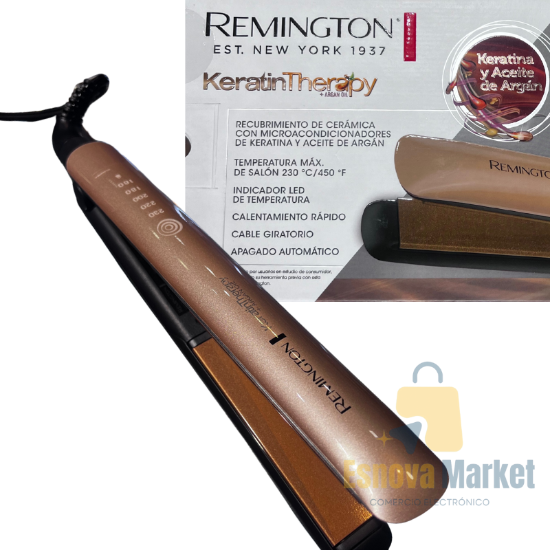 PLANCHA KERATINA Y ACEITE DE ARGÁN - Vista 3