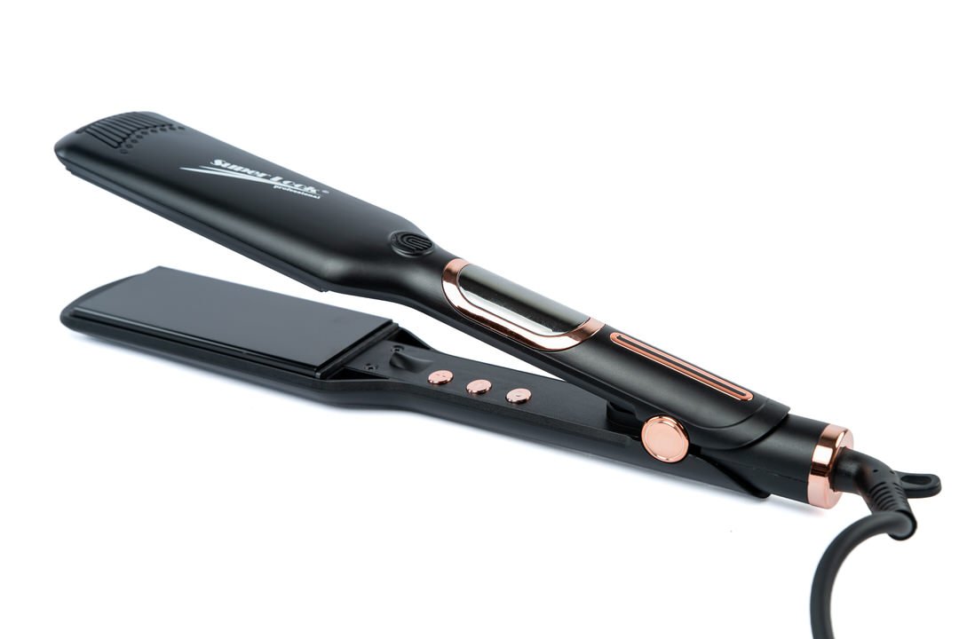 Plancha super look slp-1090 profesional de placas anchas original